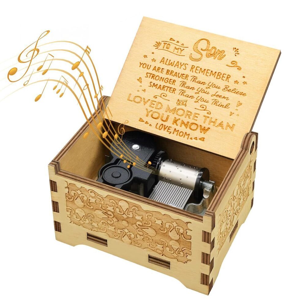 3483 Music Box Son, Gifts from Mom, Unique Gifts Son, Suitable